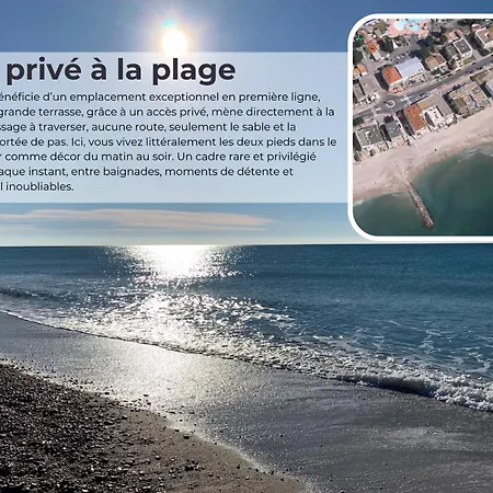 La Dolce En Bord De Avec Acces Prive A La Apartman *